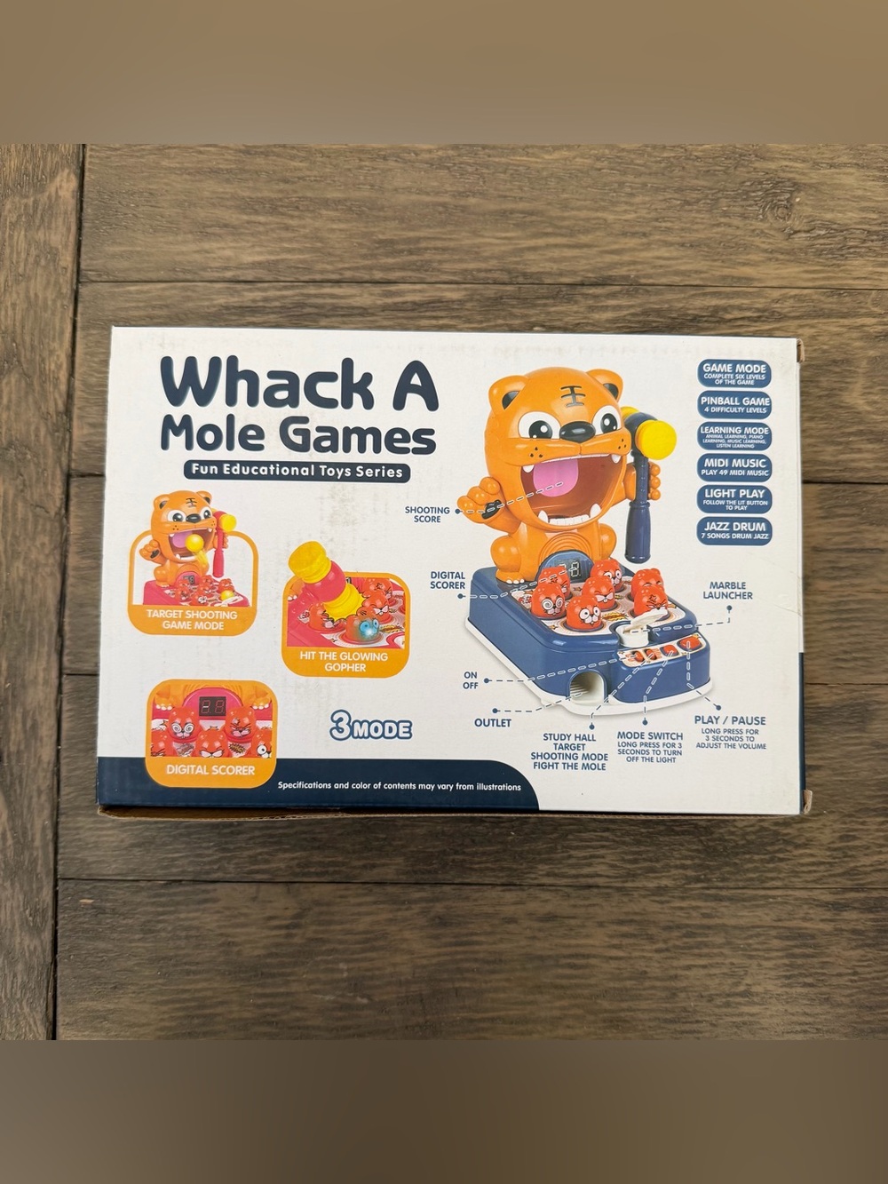 Wack A Mole Game Set
New in box